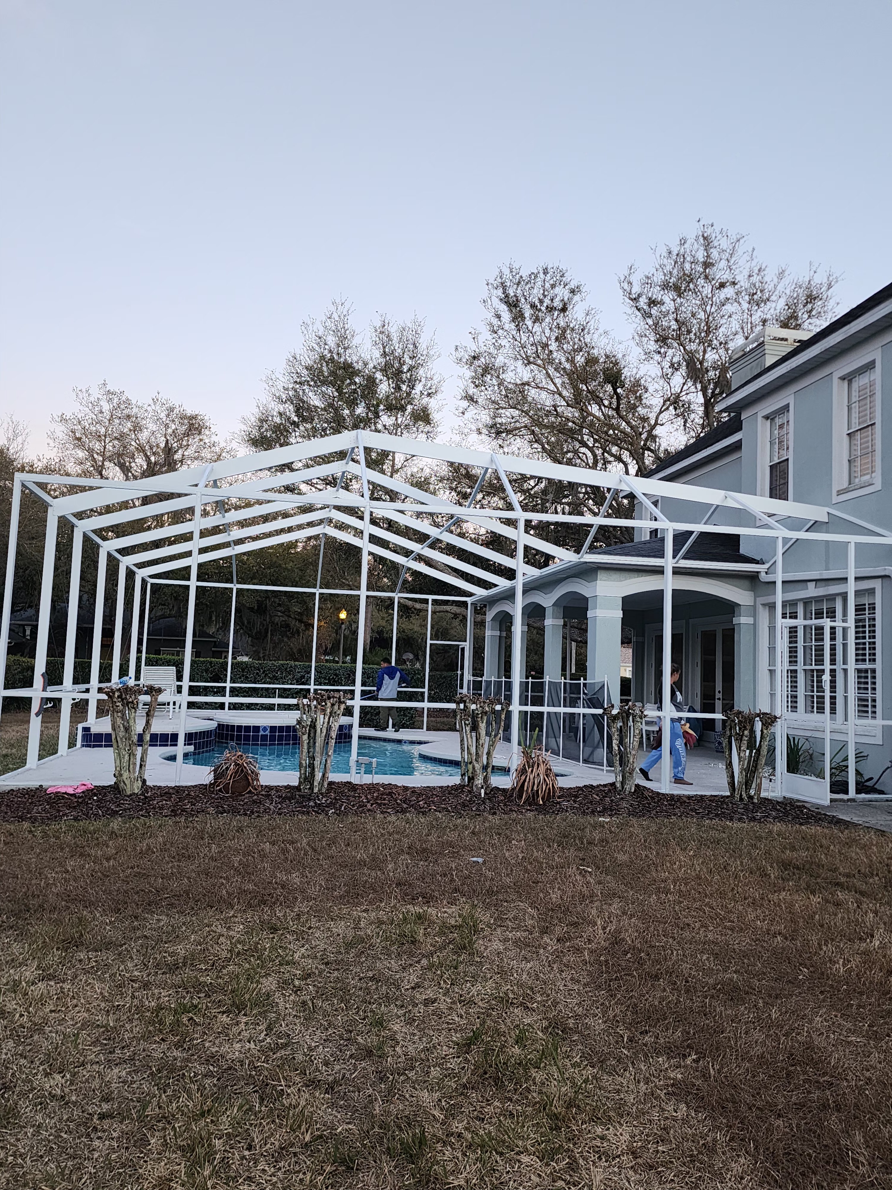 Pool Cage Painting & Restoration